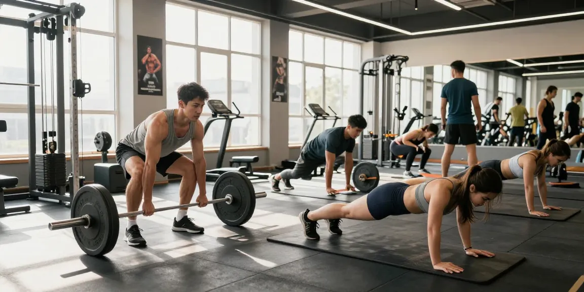 Anabolika kaufen für effektives Muskeltraining in modernem Fitnessstudio.