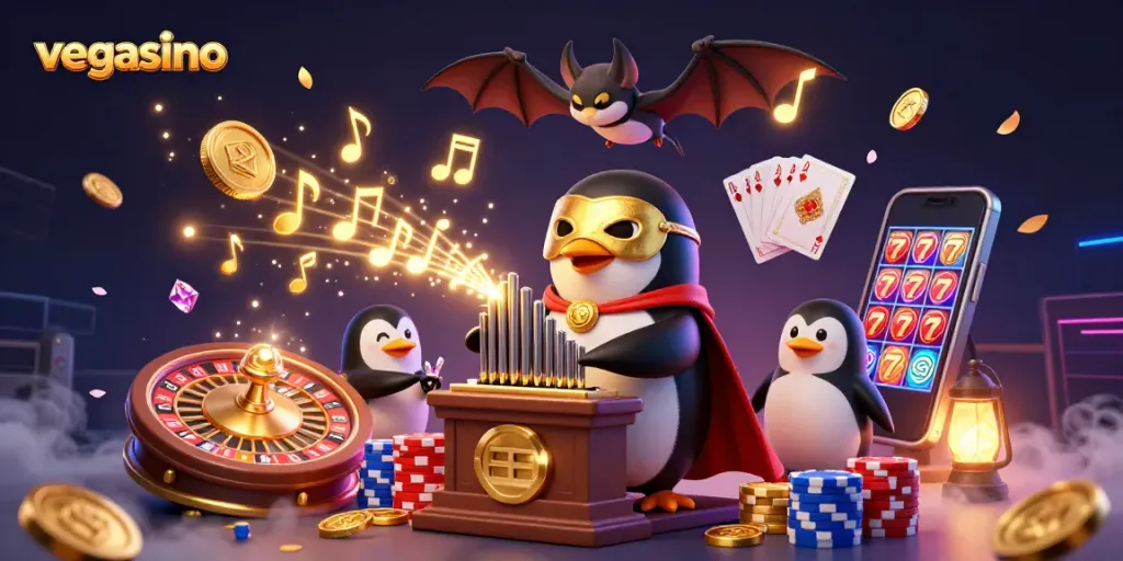 Engage with vegasino's thrilling casino adventure featuring vivid characters and dynamic gaming elements.