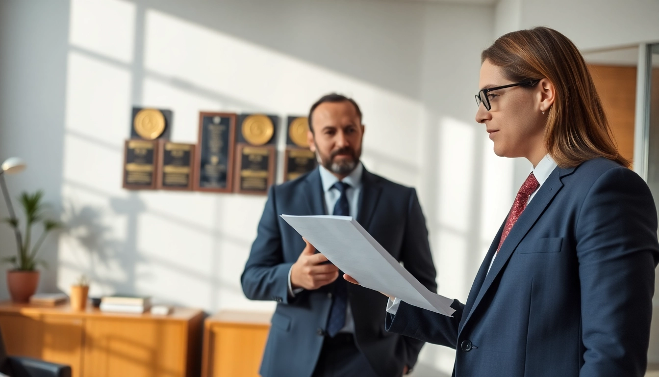 Headhunter Ingenieure interviewt einen Kandidaten in einem modernen Büro, um Talente zu gewinnen.