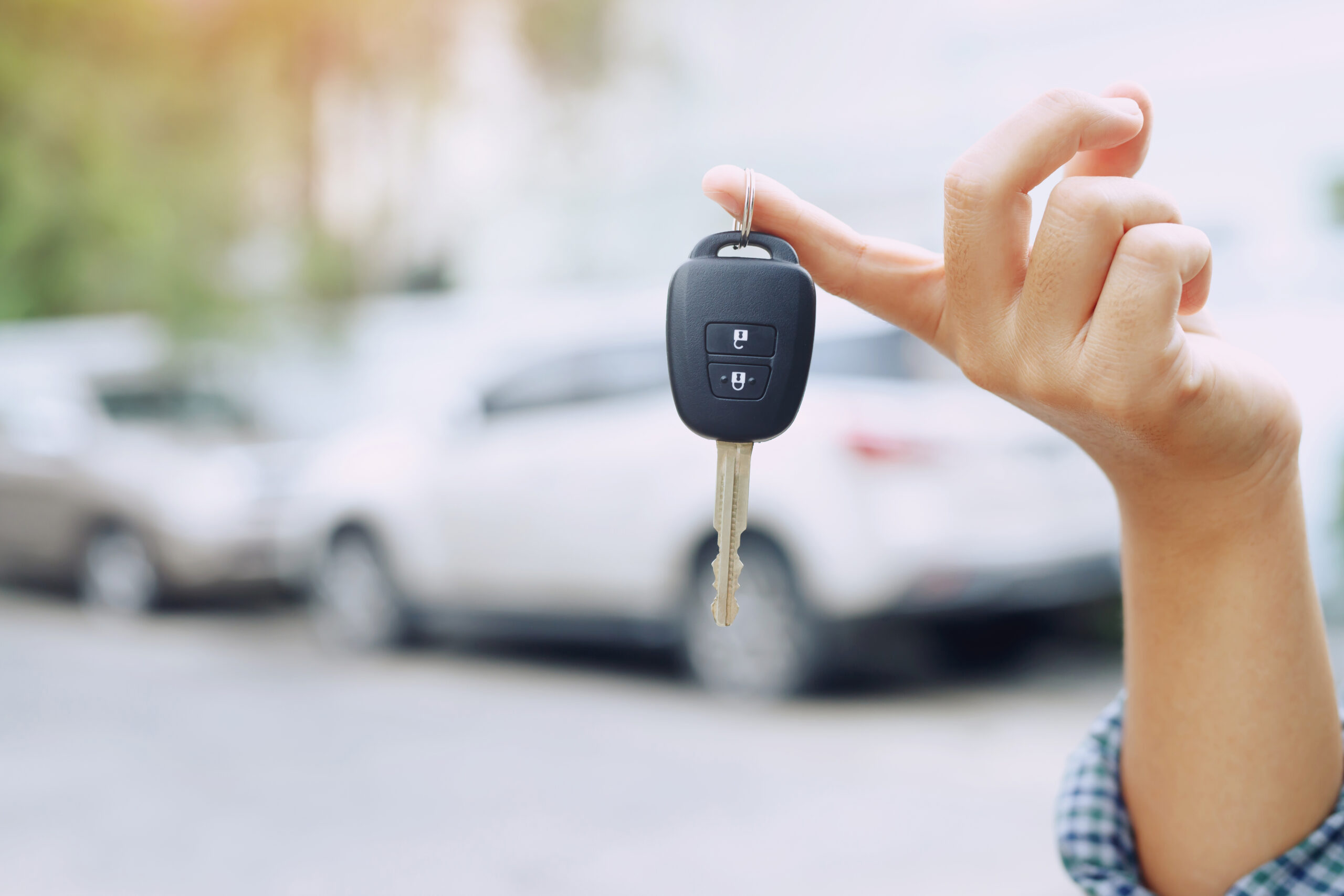 New car keys with special low interest loan offers.