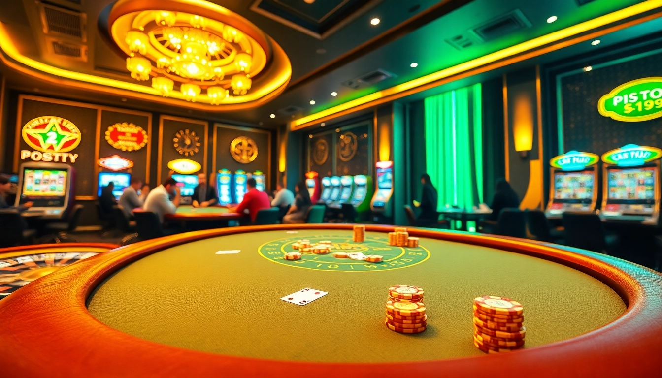 Players enjoying high-stakes games at PS 99 online casino with vibrant visuals.