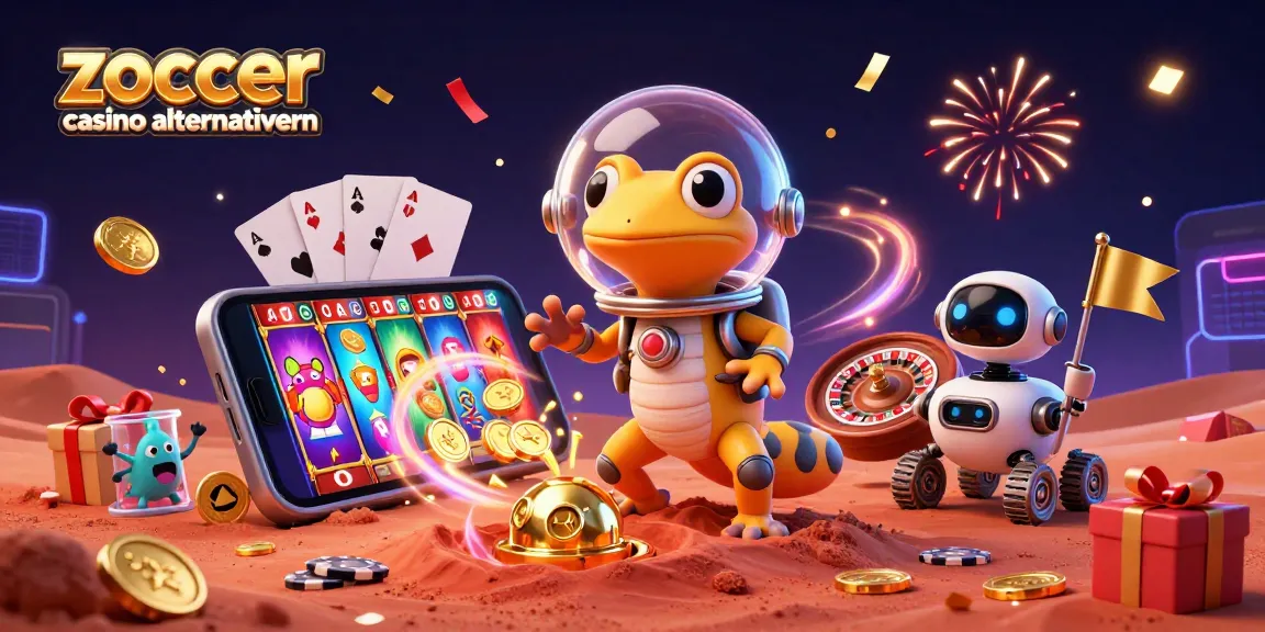 Erleben Sie spannende zoccer casino alternativen mit einem 3D-Gezücker und einem Roboterrüber, die einen versteckten Casino-Goldschatz entdecken.